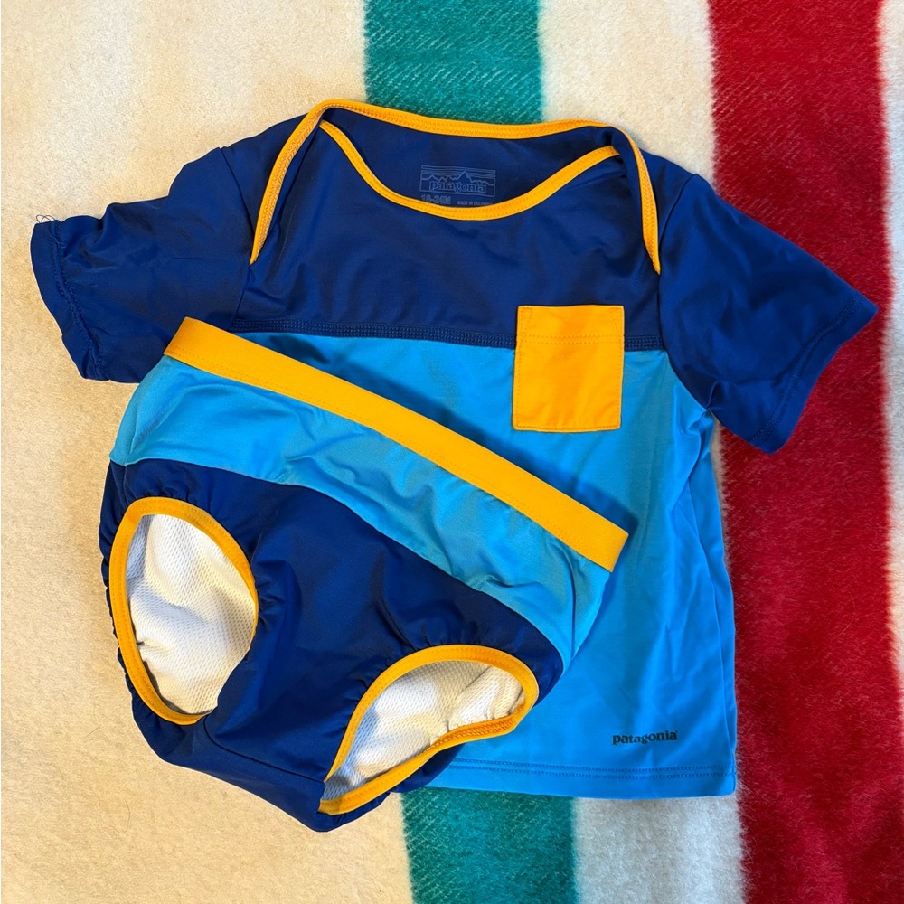 Patagonia 18-24 month Swim Set
